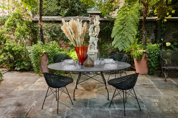 Smatrik Outdoor Stuhl Kartell Weiß