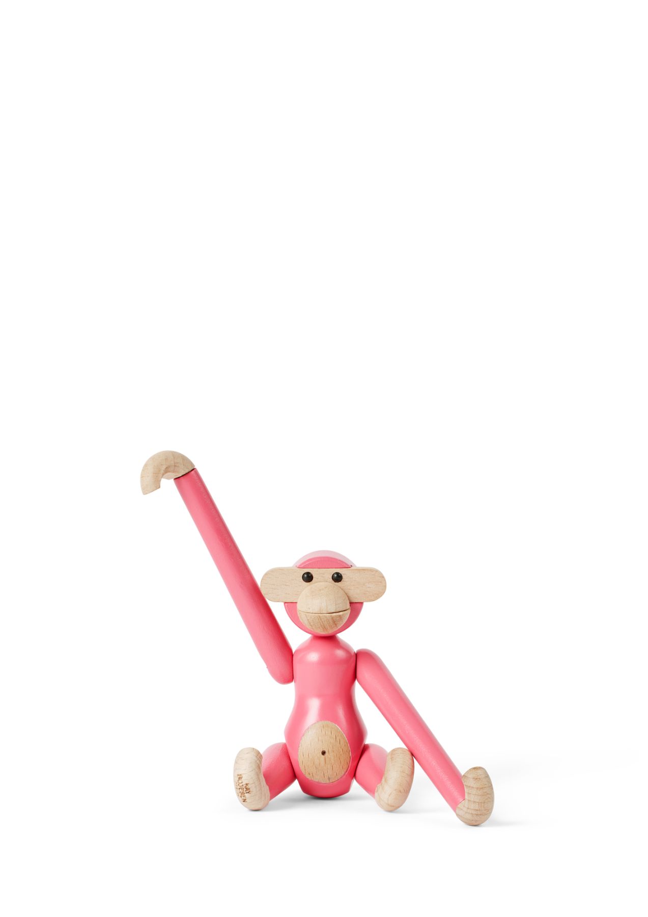 Affe Mini farbig Kay Bojesen Pink
