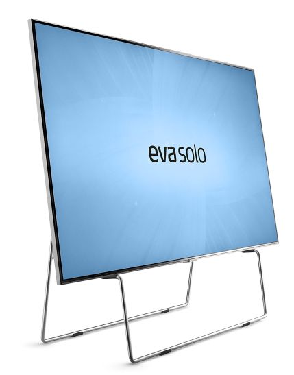 Carry TV-Ständer von Eva Solo: Moderner Fernsehständer aus Metall, freistehend und minimalistisch designt.