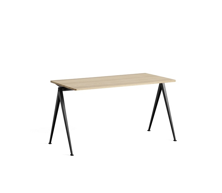 Pyramid Table 01 Tisch / Sekretär Hay Eiche matt schwarz B 140 x T 75