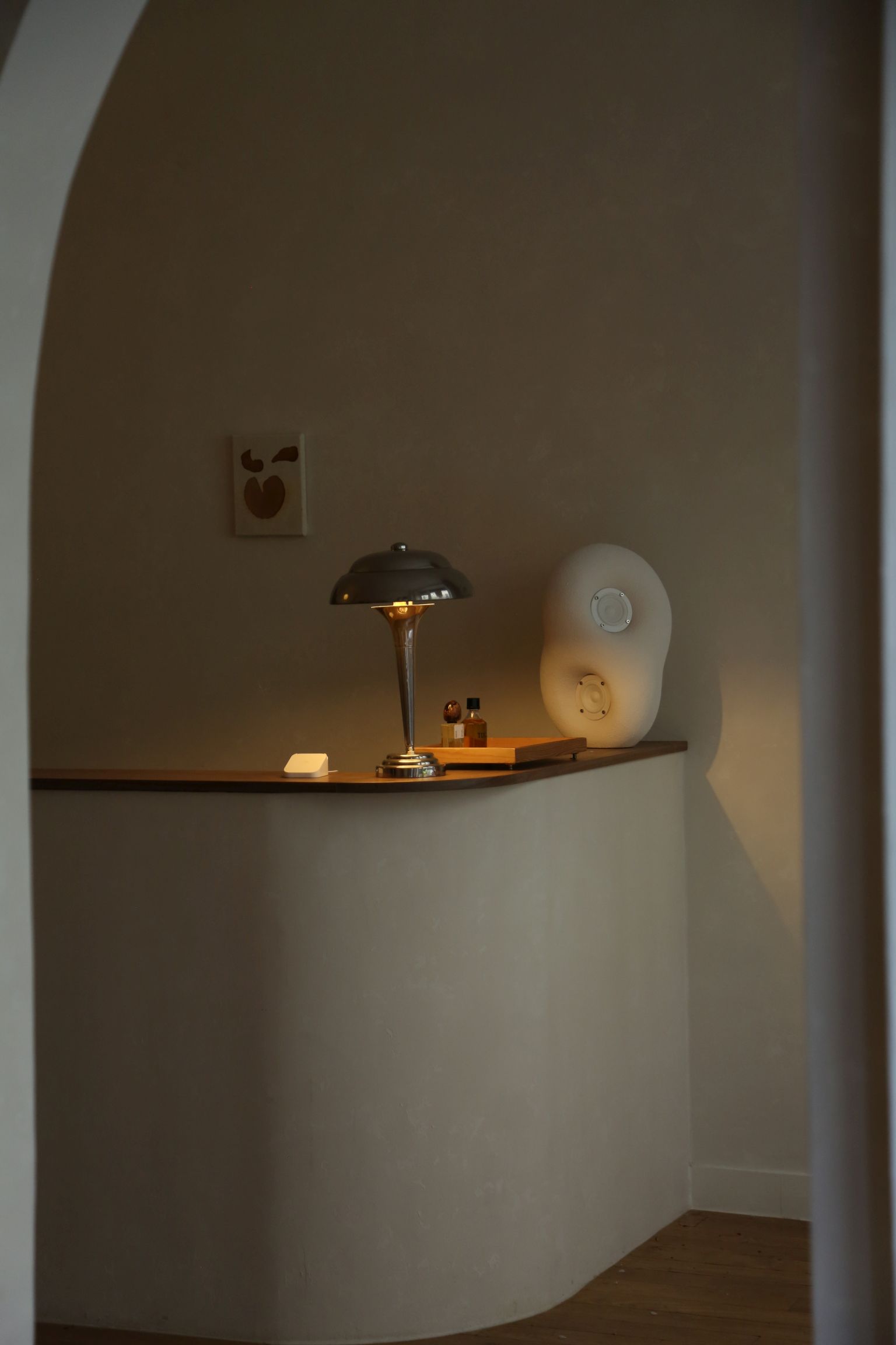 Akustische Skulptur Lautsprecher Transparent