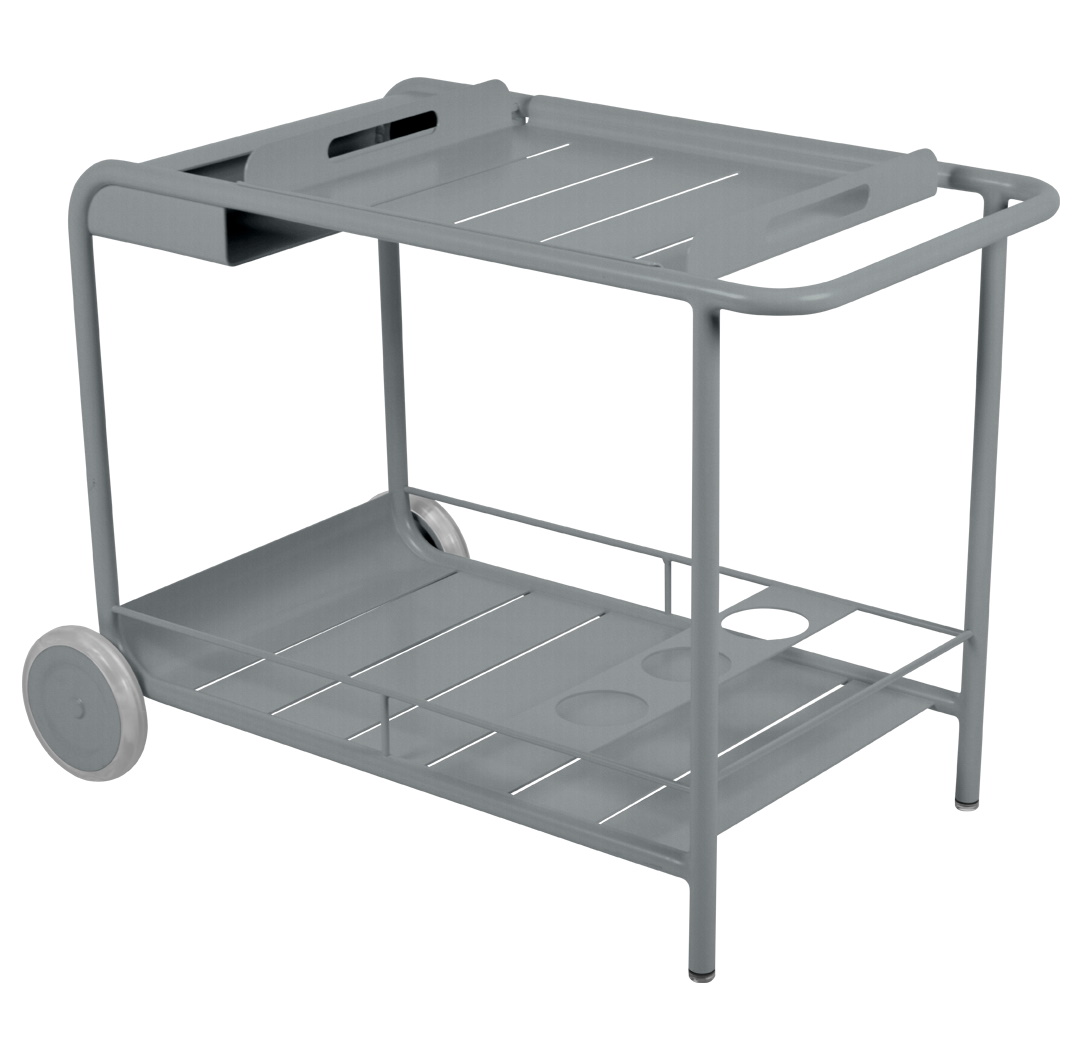 Luxembourg Outdoor Servierwagen Fermob Lapilligrau
