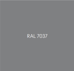Farbfeld: RAL 7037 Staubgrau für Tide Anrichte von Casamania Horm, modernes Möbeldesign.