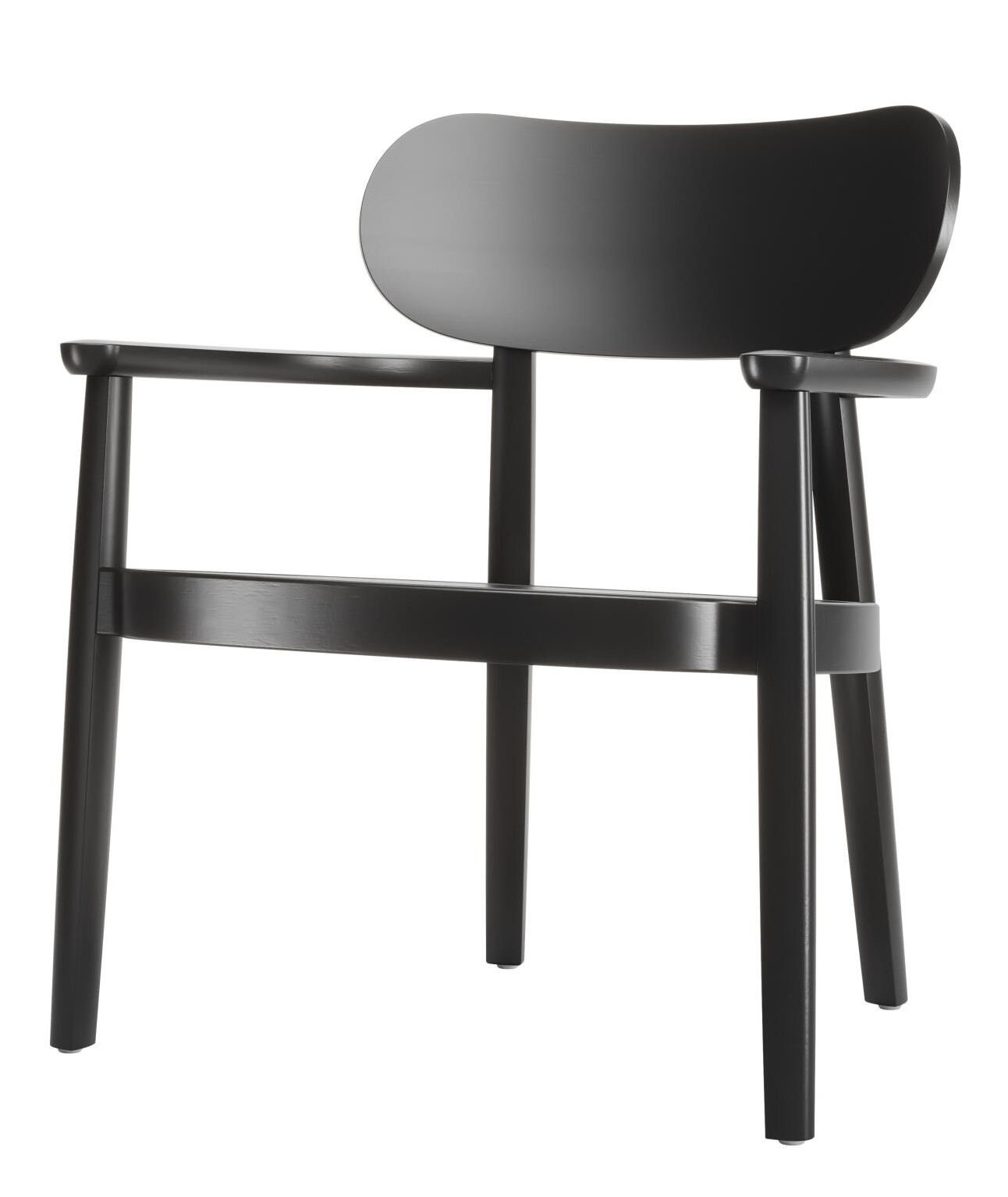 Holzsessel mit Armlehnen 119 MF Thonet