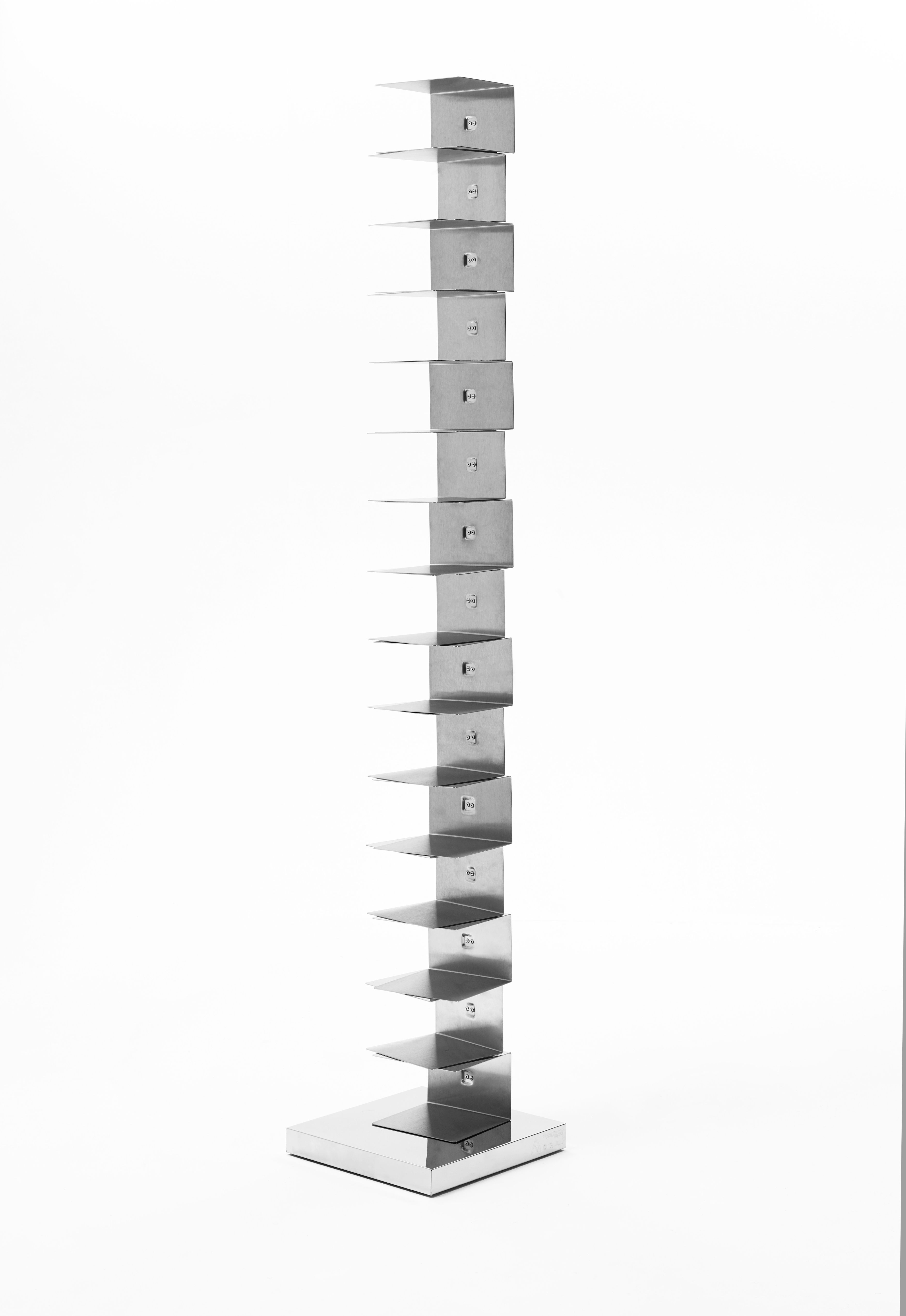 Ptolomeo Art 215 Bücherregal Edelstahl Opinion Ciatti