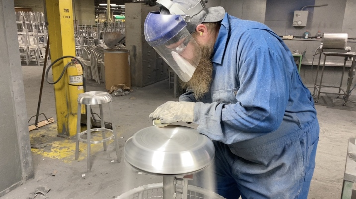 Za Stool Hocker Emeco