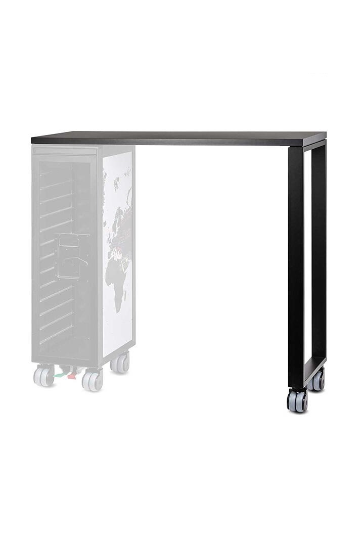 Hightable Tisch schwarz Bordbar