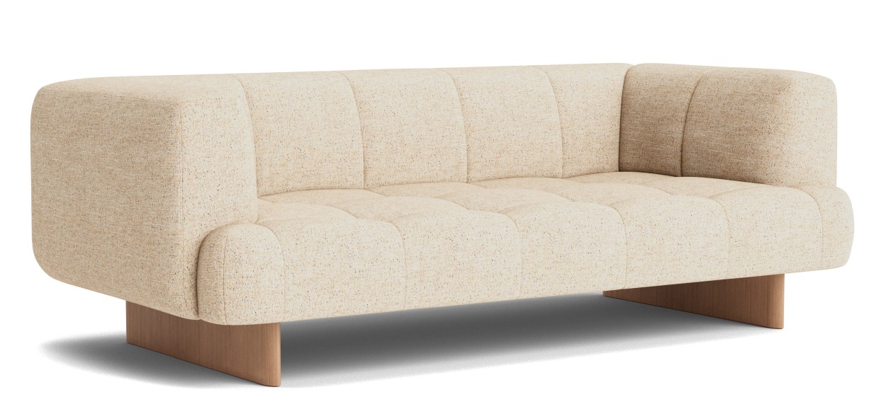 Quilton Lift Sofa 2-Sitzer Hay