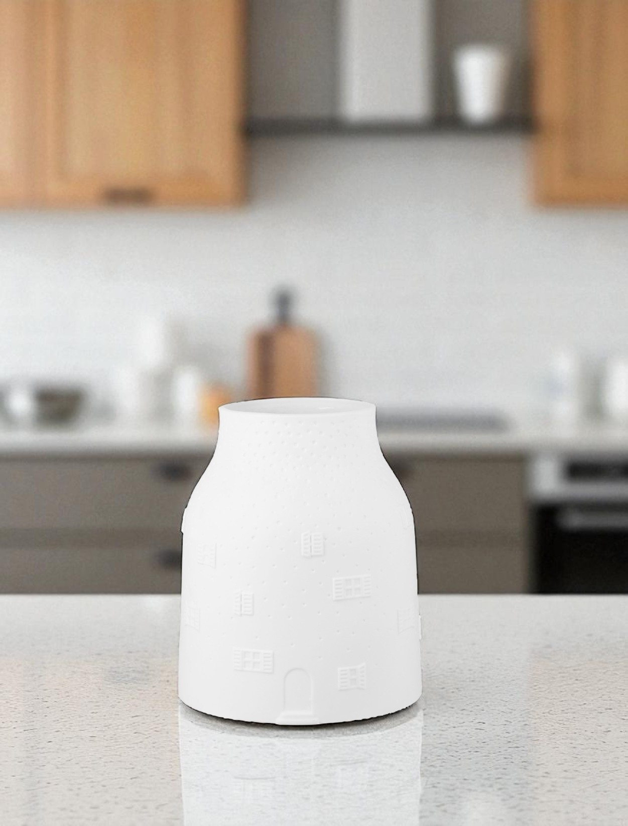 Vase Winterhaus Klein Räder