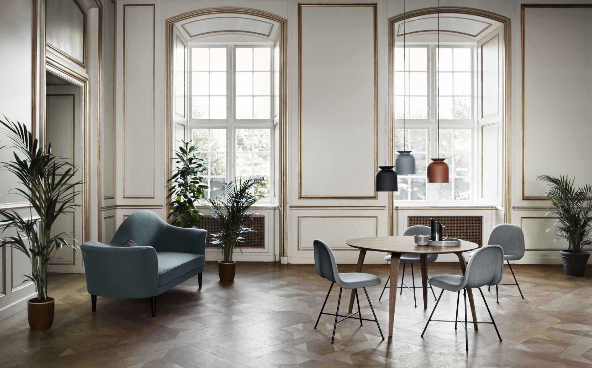 Ronde Pendelleuchte Gubi