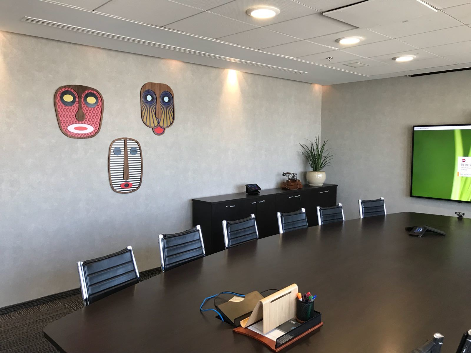 Modern African Maske Small Wandschmuck Umasqu 19 EINZELSTÜCK