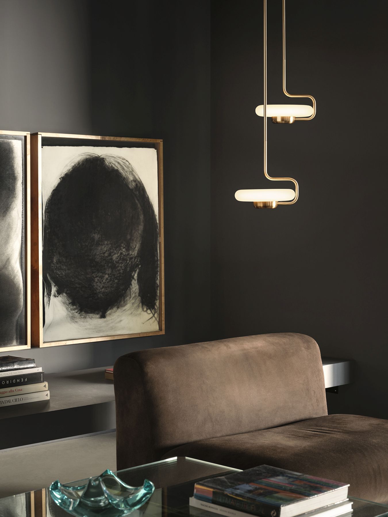 Tratto Pendelleuchte Schwarz Kdln