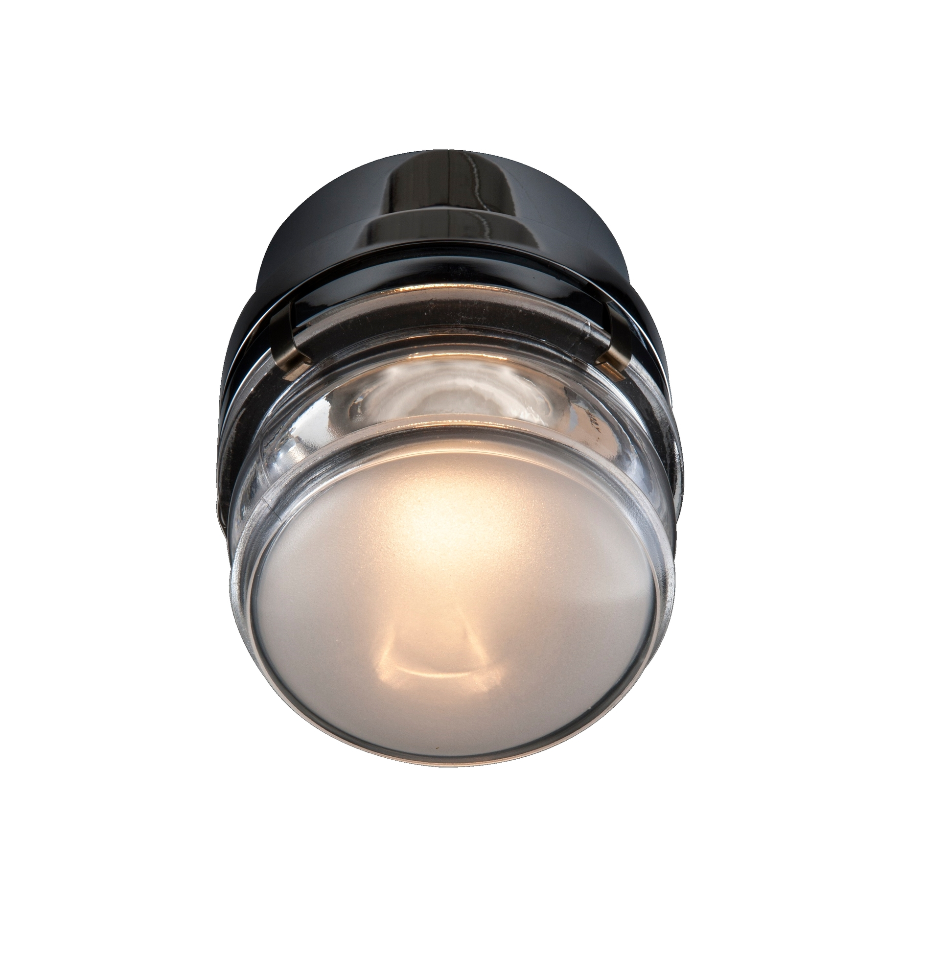 Fresnel 1148 Outdoor Wandleuchte Schwarz LED Oluce