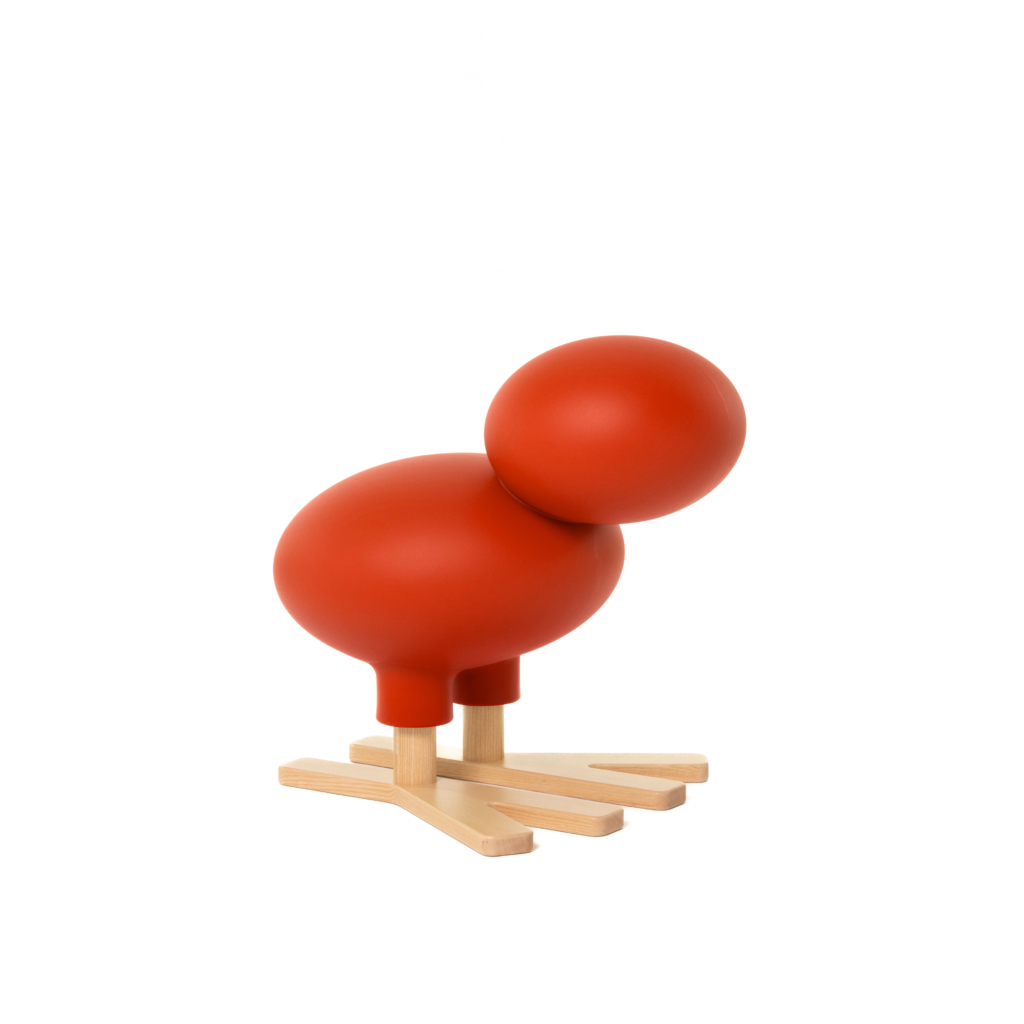 Happy Bird Figur Vogel orange Magis