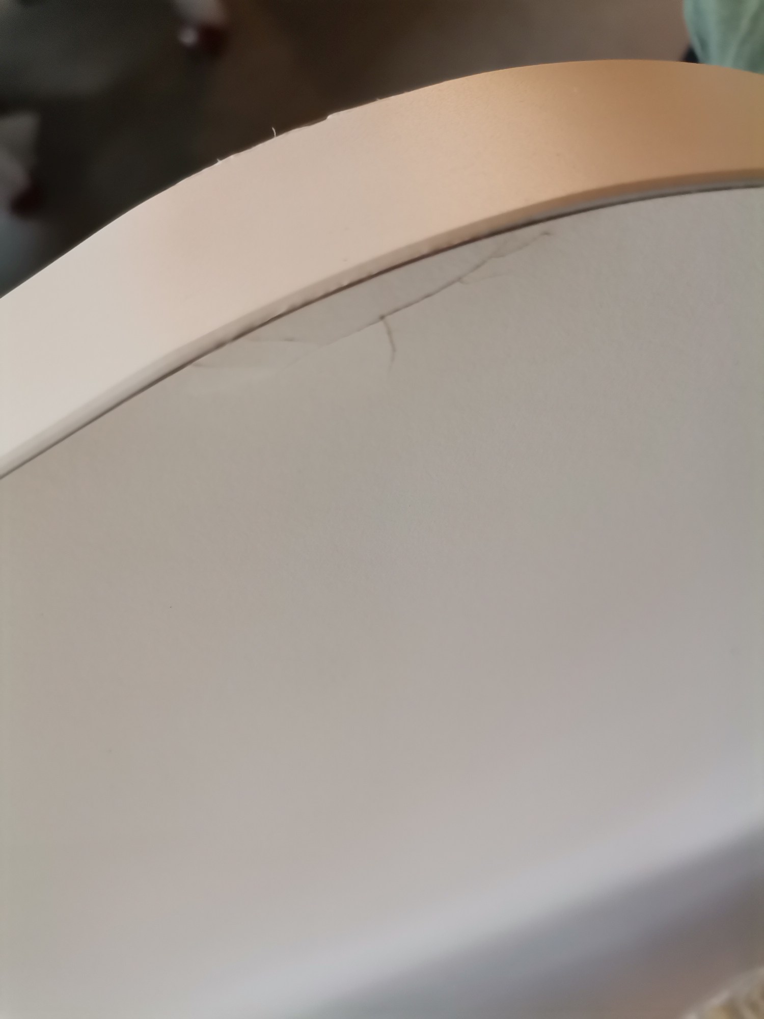 Max - Tisch 190 x 90/73cm auf Rollen / ZINKWEISS Kartell MÄNGELEXEMPLAR