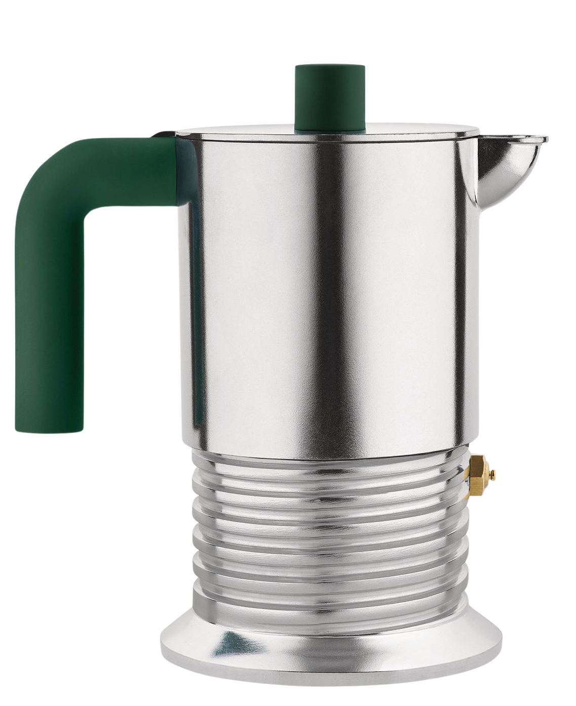 PM01/3 AGR Vite Espressokocher für 3 Tassen Grün Alessi