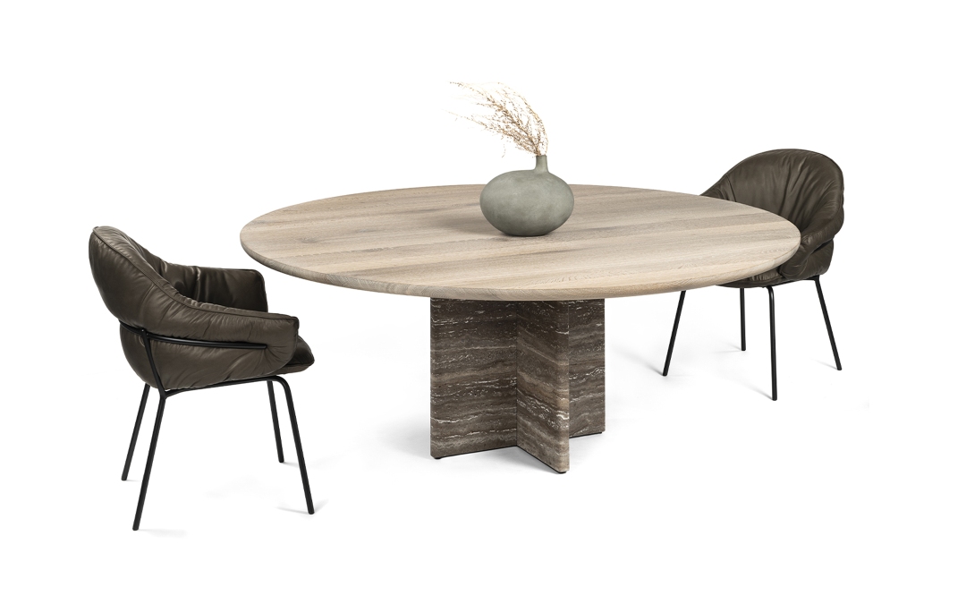 BC17 T-Rox Tisch rund Esstisch Janua