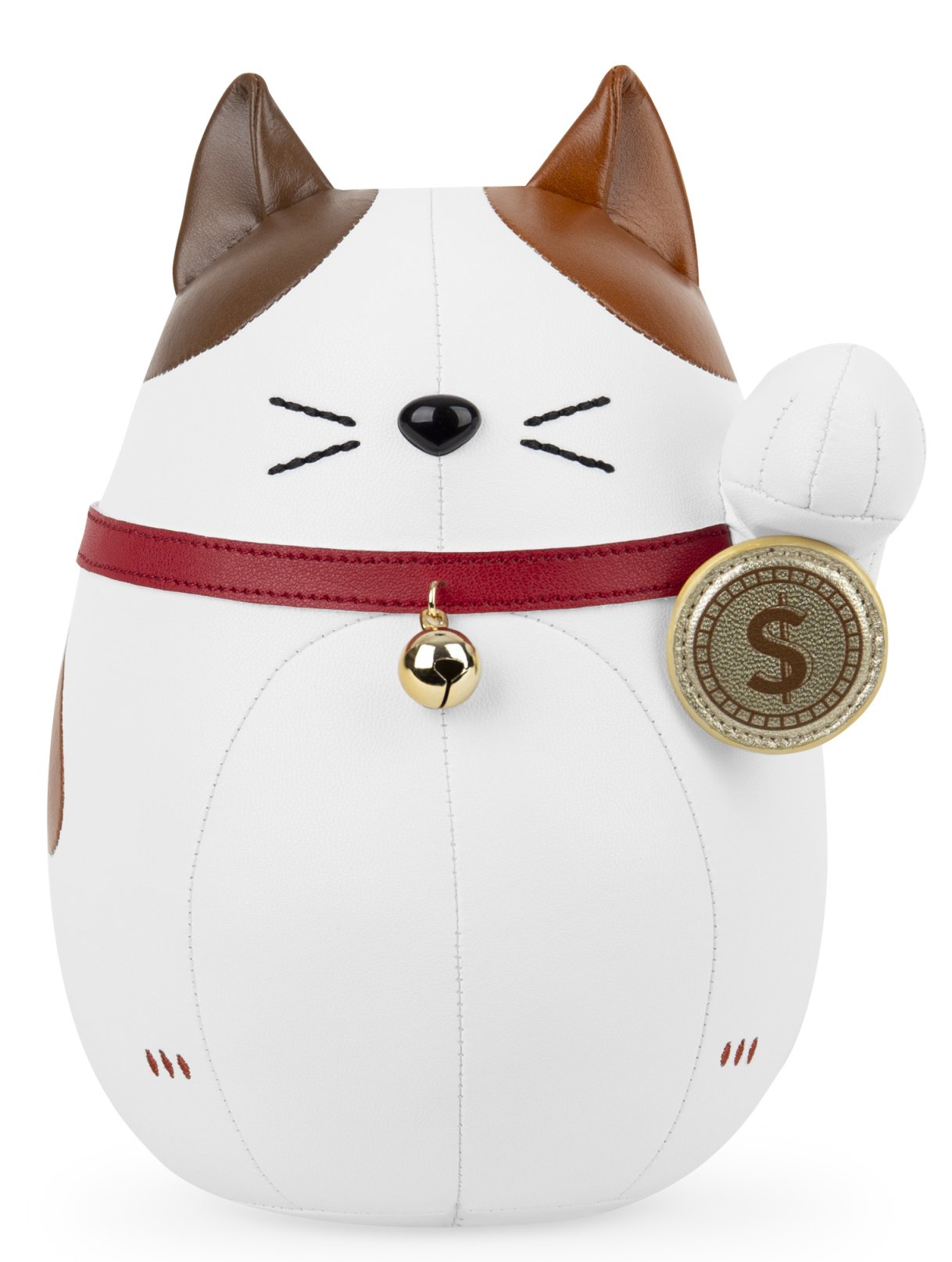 Buchstütze Lucky Cat Fu Tan / Weiß Züny 