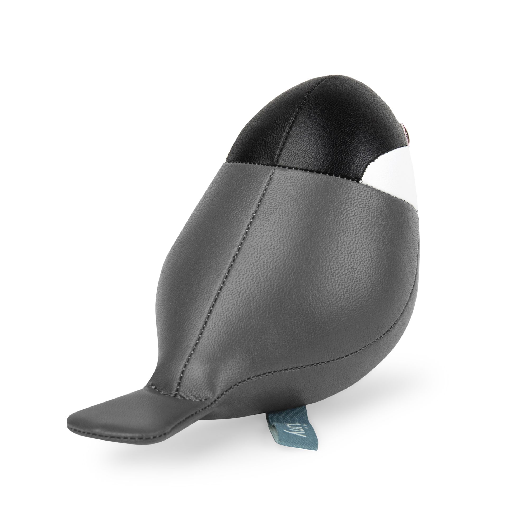 Java Spatz Briefbeschwerer von Züny, ein stilvolles und dekoratives Accessoire für den Schreibtisch, aus Kunstleder.