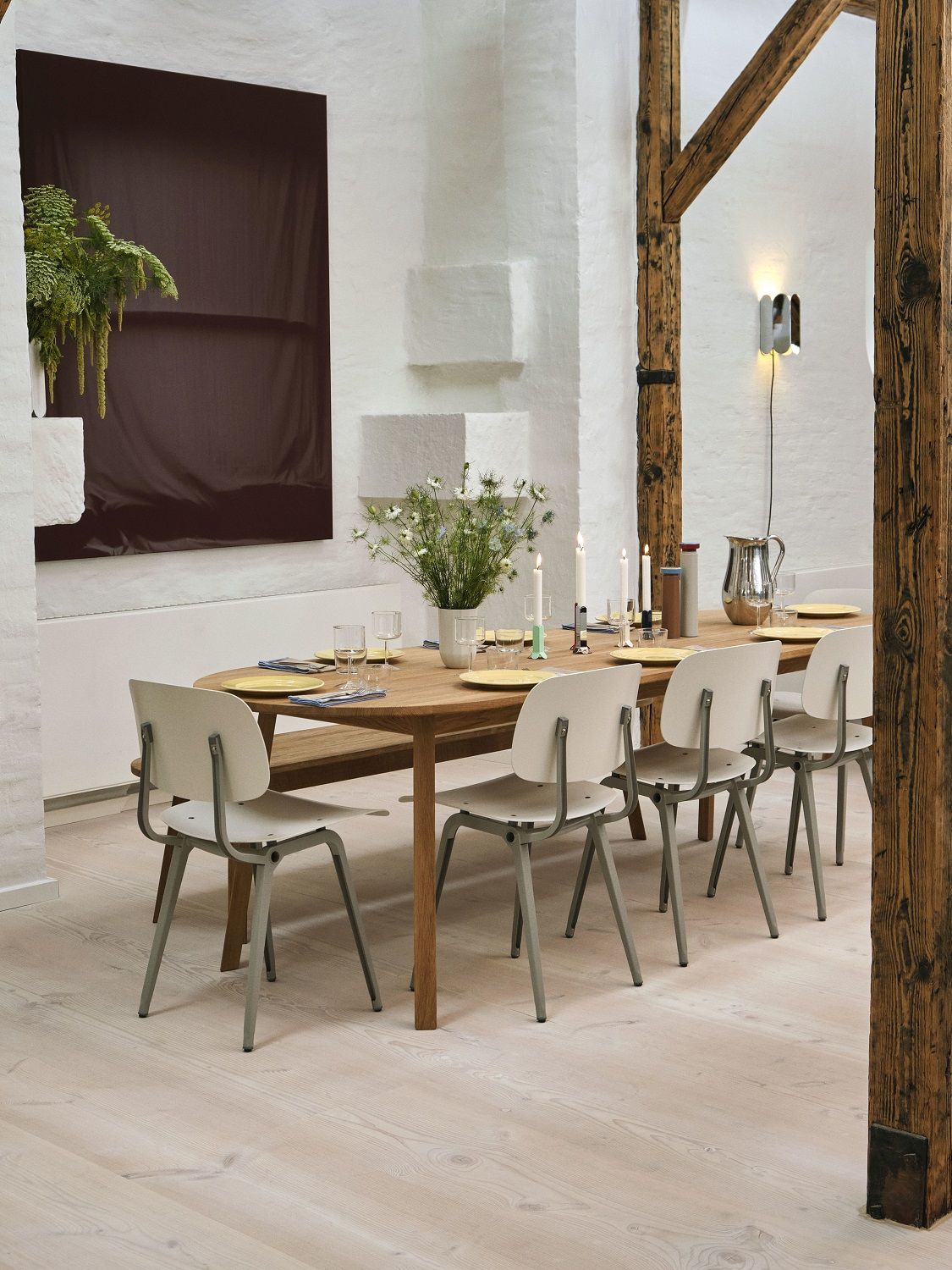 Triangle Leg Table Esstisch Hay