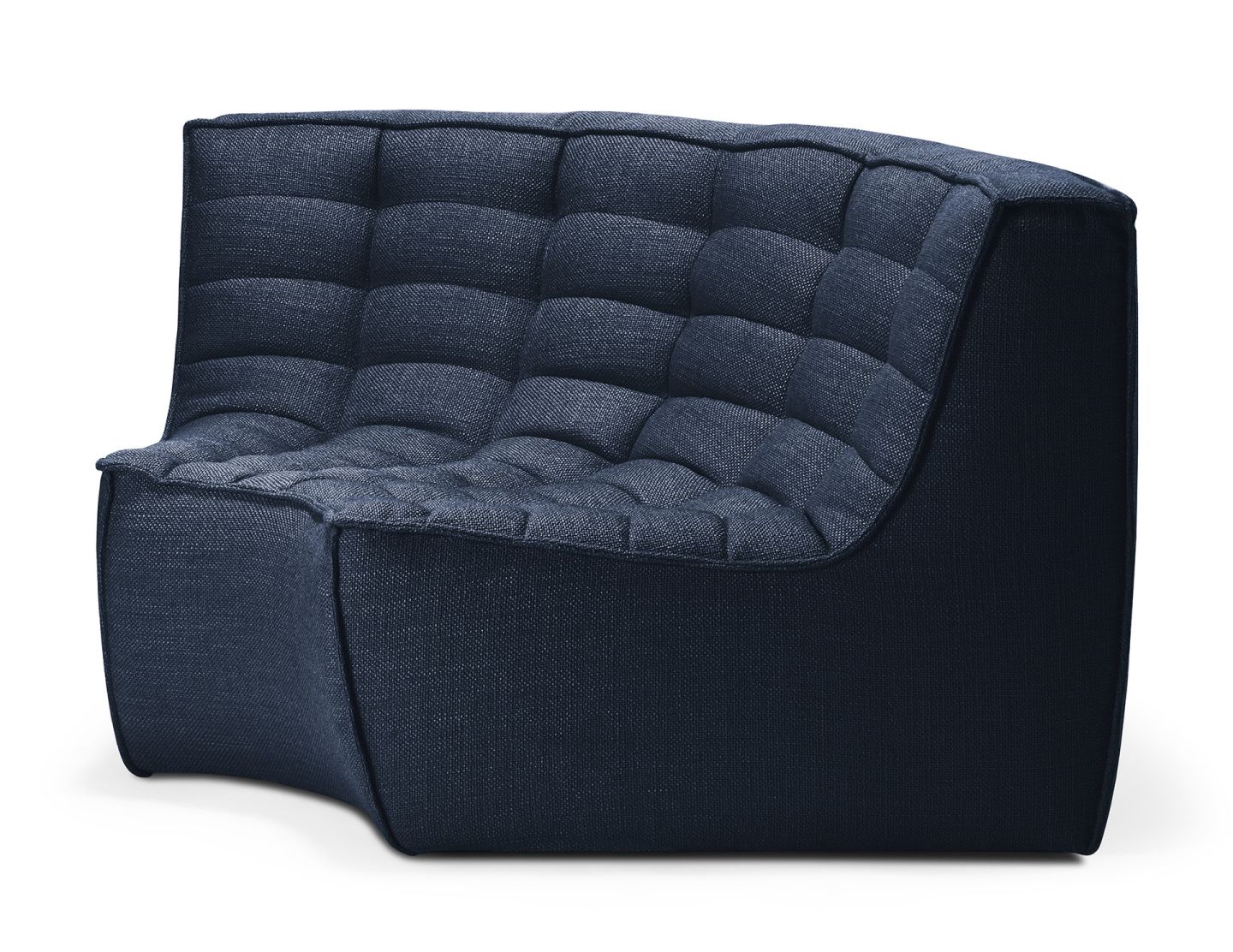 N701 Sofa runde Ecke graphit Ethnicraft