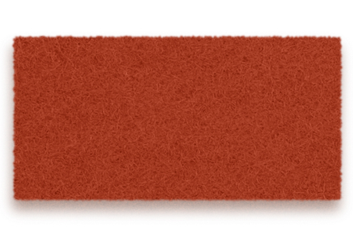 Hey Sign Welle Wandmodul im Querformat, terracottafarben, zur Schallabsorption und Wandgestaltung im Wohnraum.