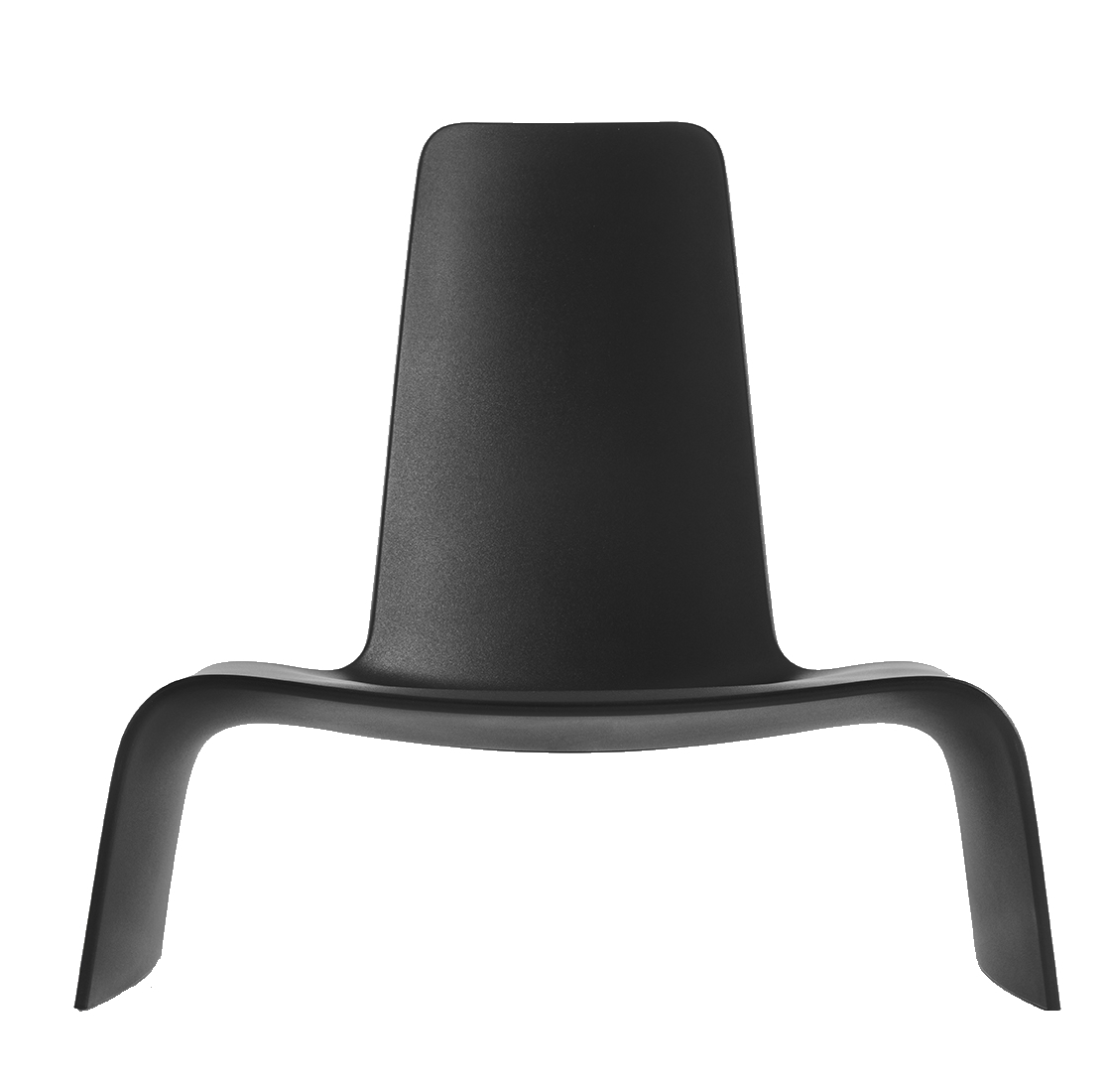 Land Lounge Chair Sessel in Schwarz von Plank, moderne Sitzgelegenheit für Wohnzimmer und Lounge.
