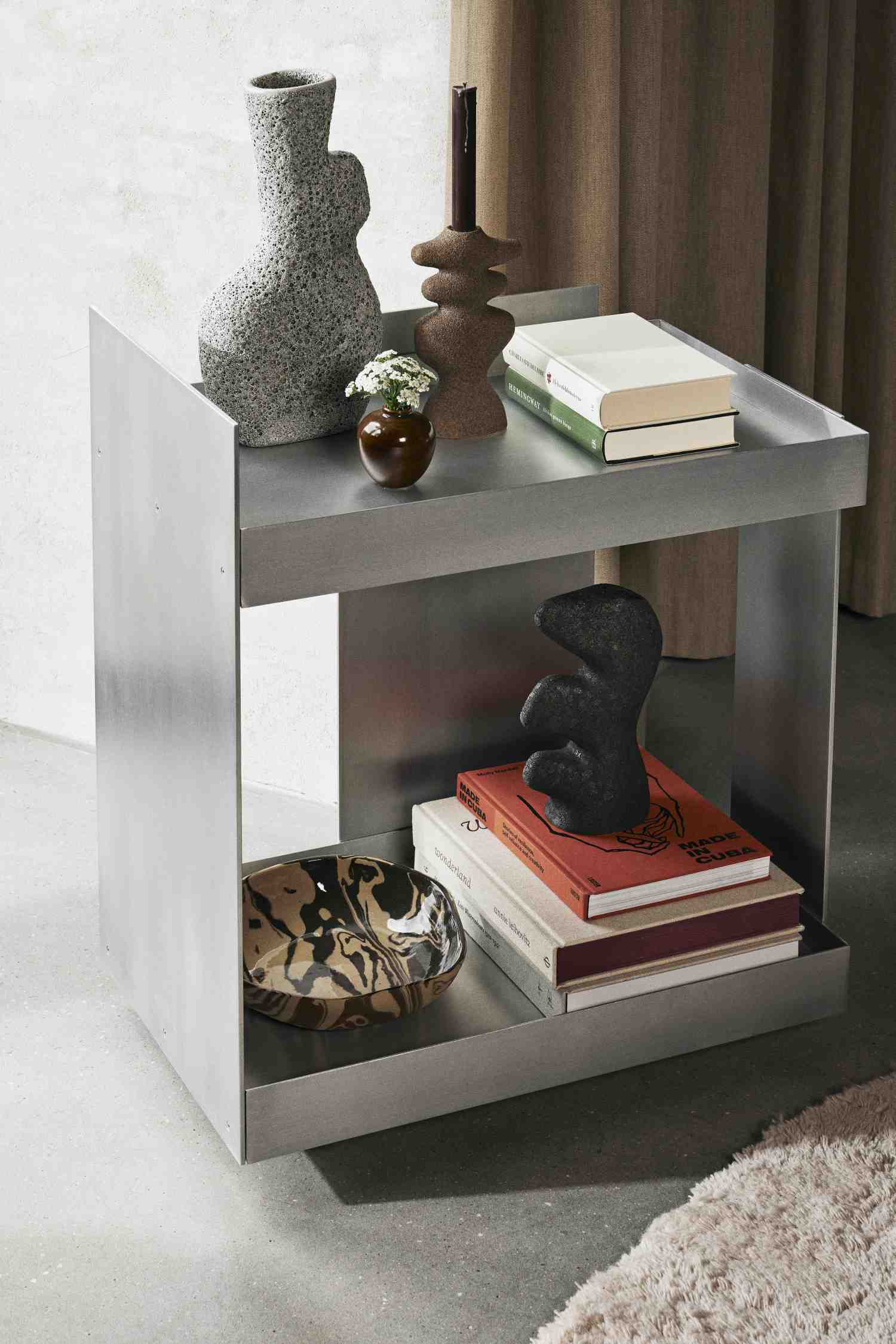 Lager Trolley Aluminium Servierwagen Ferm Living