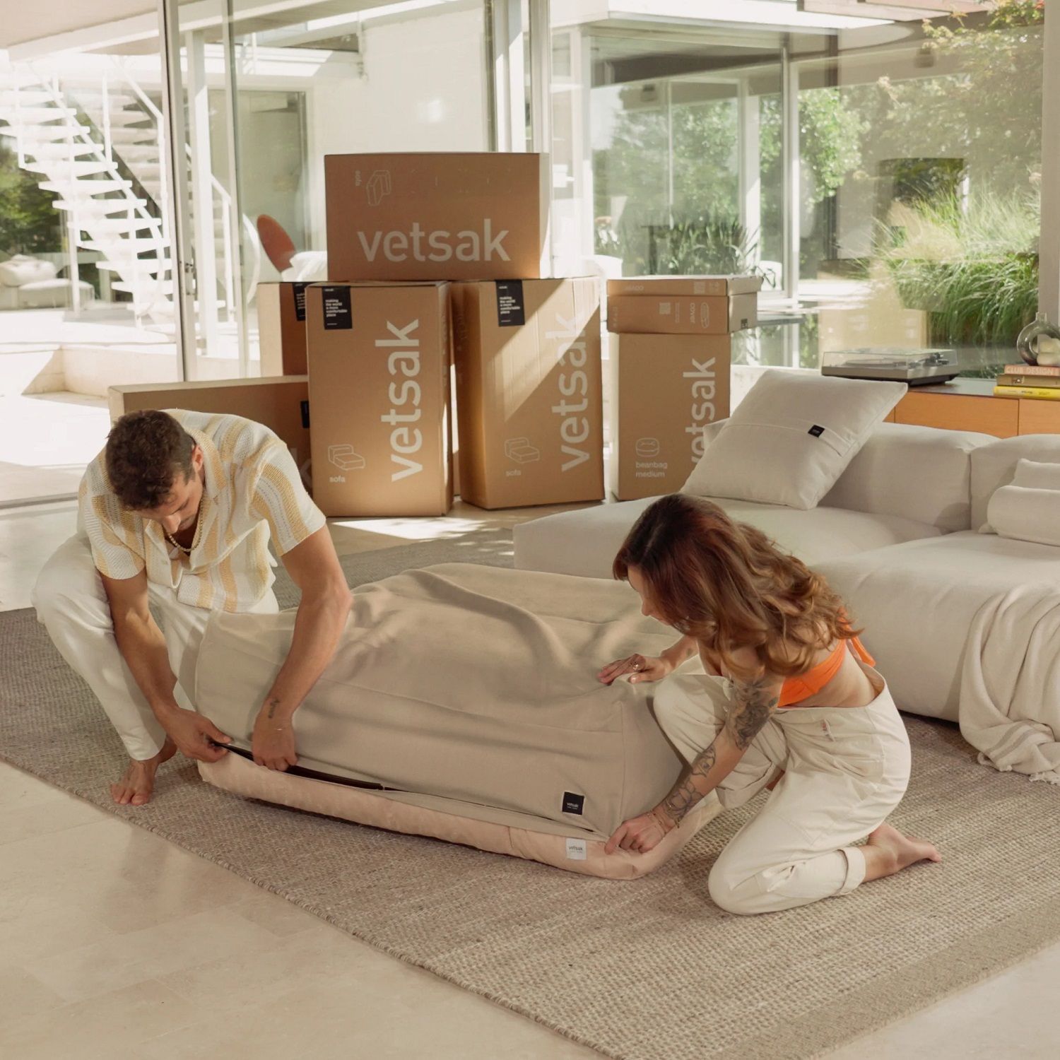 Sofa Set 08 Daybed Liege 6-Sitzer vetsak 