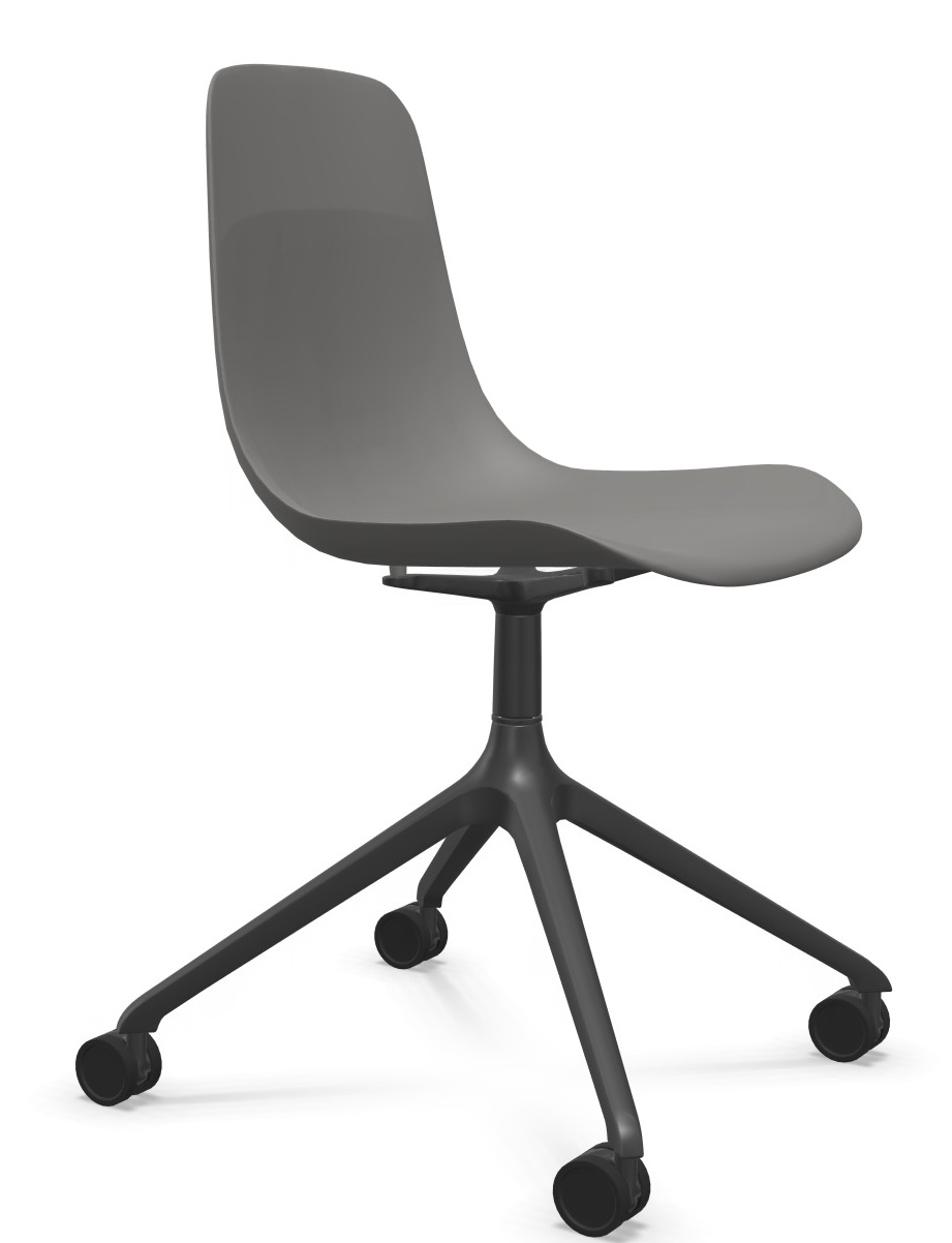 Elephantino Stuhl mit Rollen Kristalia