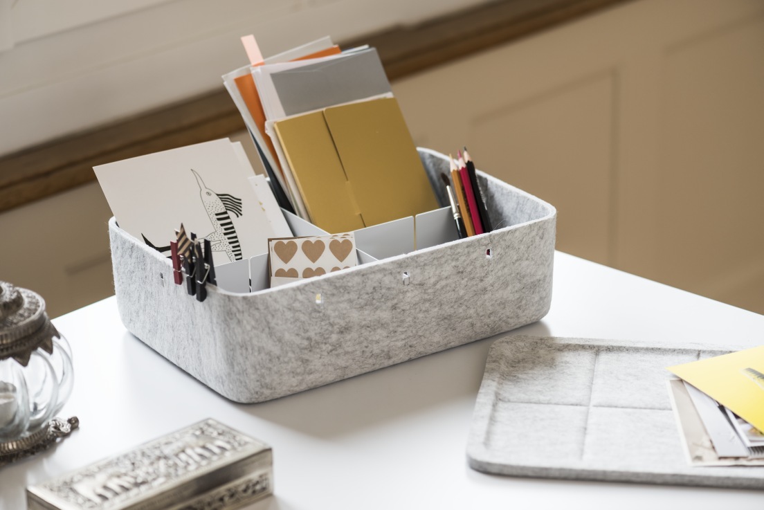 USM Haller Inos Box hoch mit Tablett