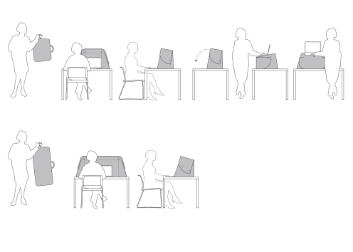 Fold-Up-Workspace Wilkhahn