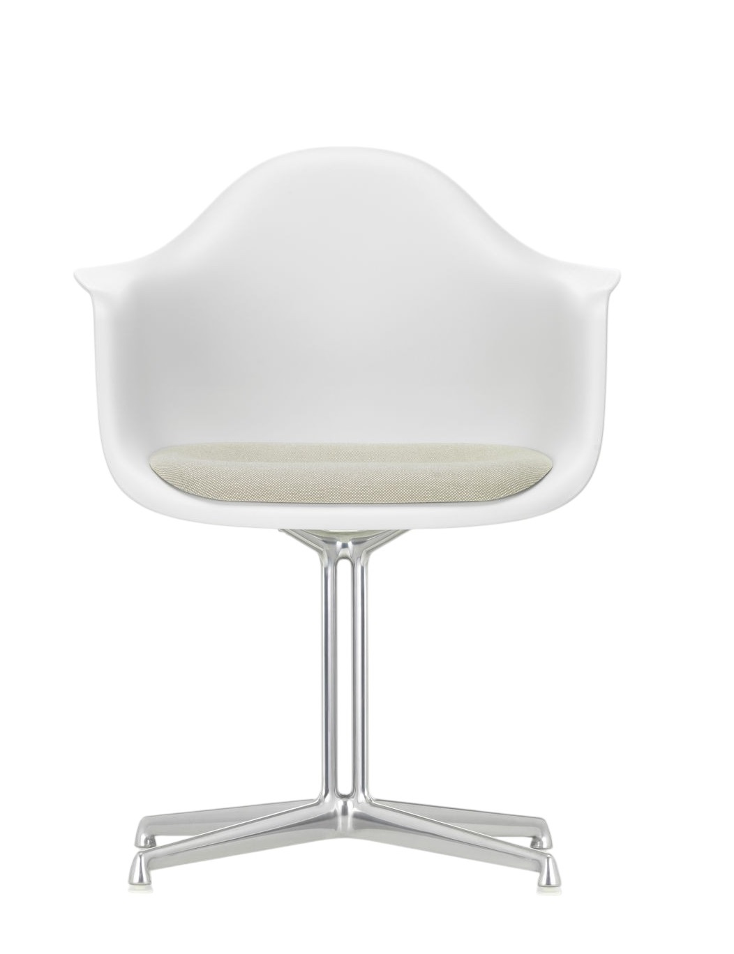 Eames Plastic Arm Chair DAL mit Sitzpolster Vitra