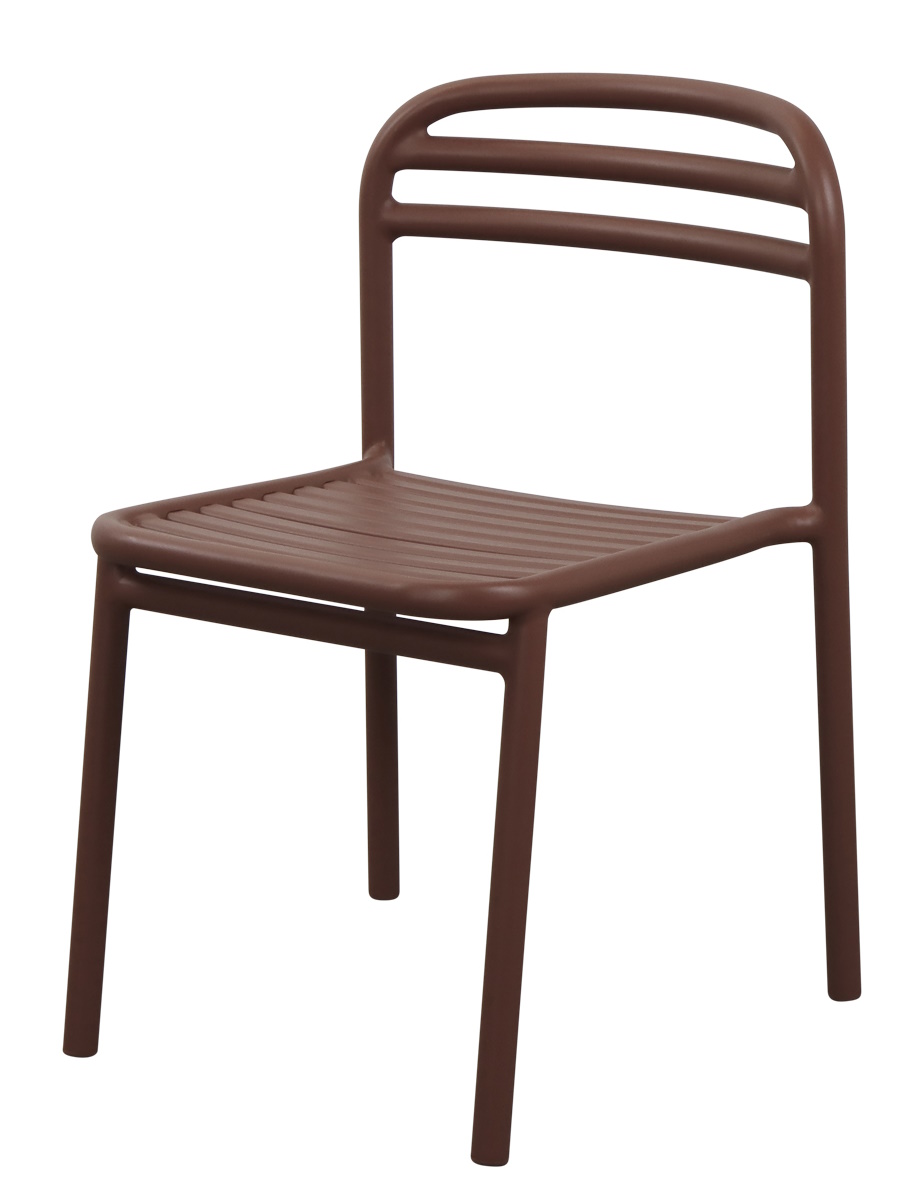 Brauner Bliss Chair Stuhl von Cane-Line für den Außenbereich, modernes Design.