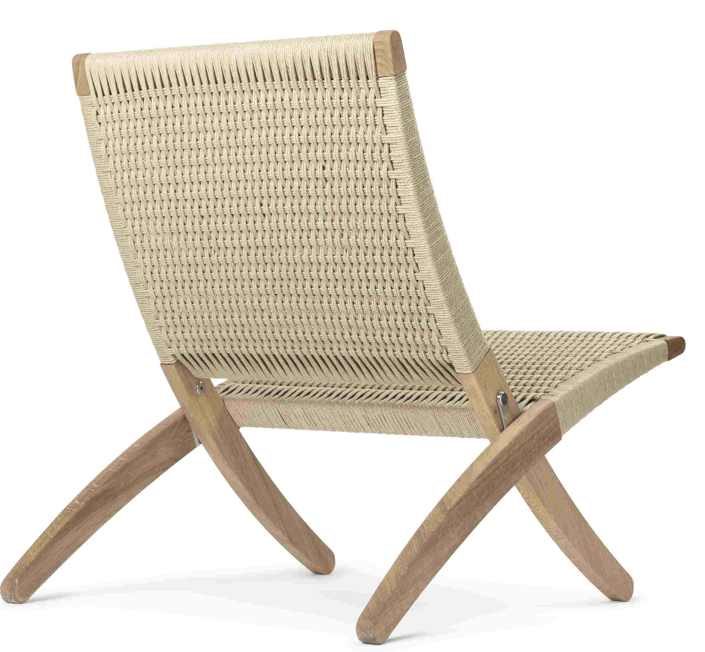 Cuba Sessel mit Papiergeflecht von Carl Hansen & Søn, Holzgestell, modernes Design.