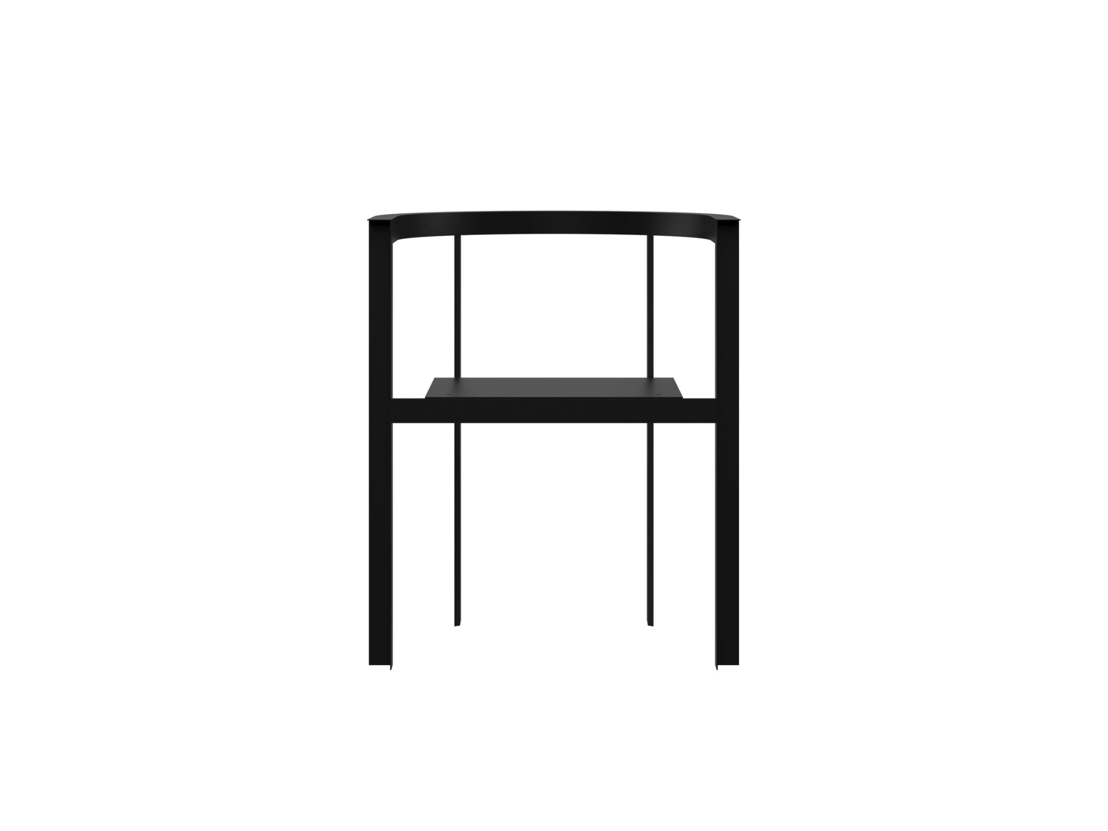 Schwarzer Throne Stuhl von New Tendency, minimalistisches Designmöbel für modernes Wohnen und stilvolle Inneneinrichtung.