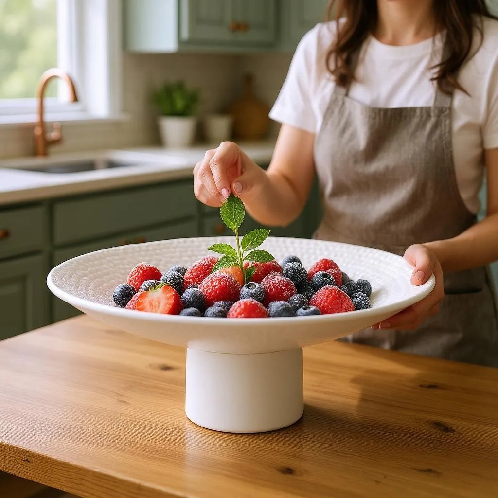 Sternenbild Porzellanschale Räder