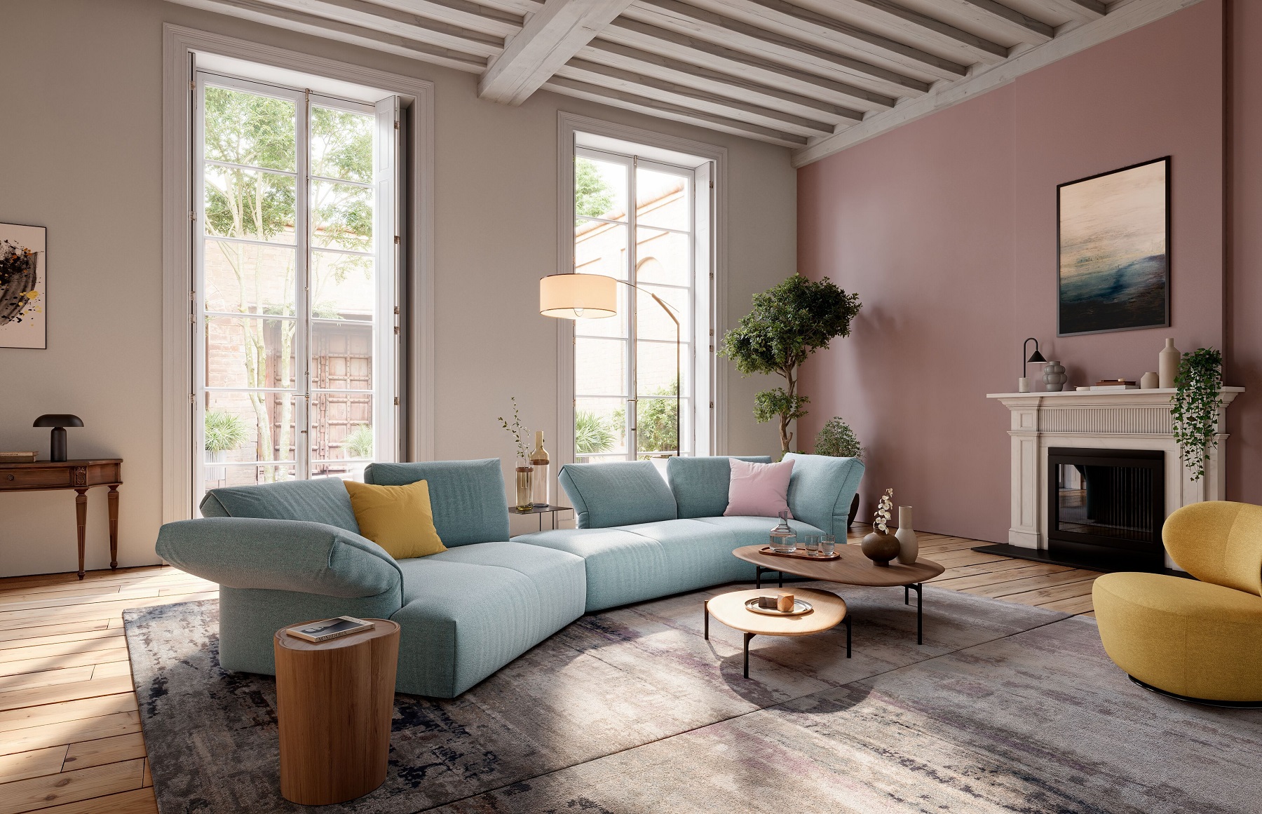 Molamisa Freistehendes Sofa 2-Sitzer Walter Knoll