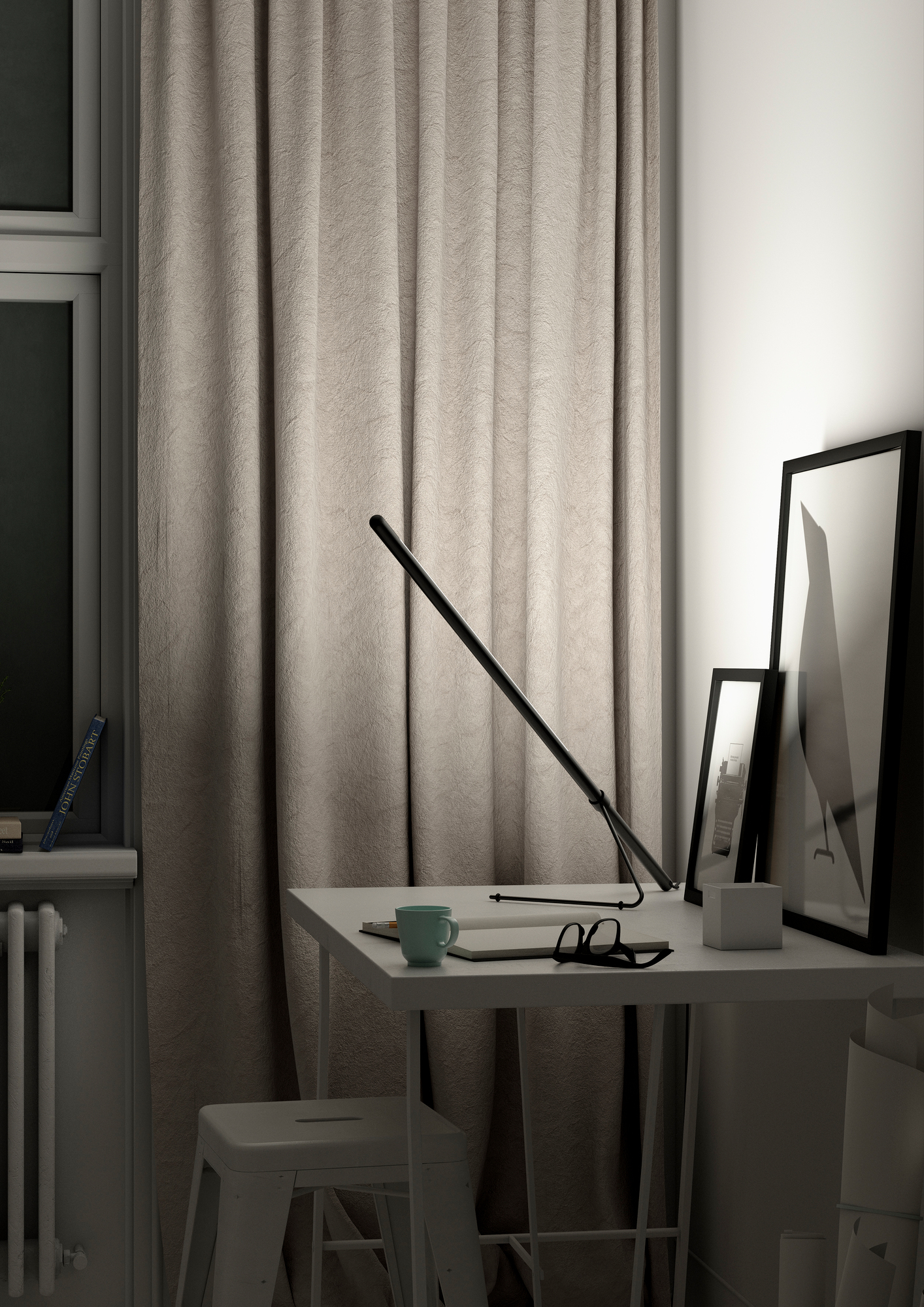 Tubo Tischleuchte Belux