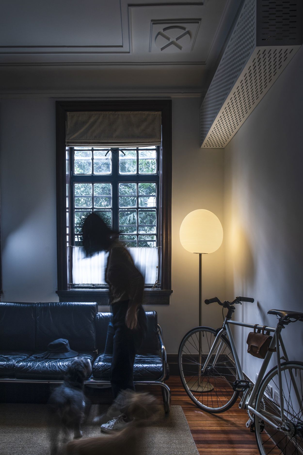 Rituals XL Stehleuchte Weiß Foscarini