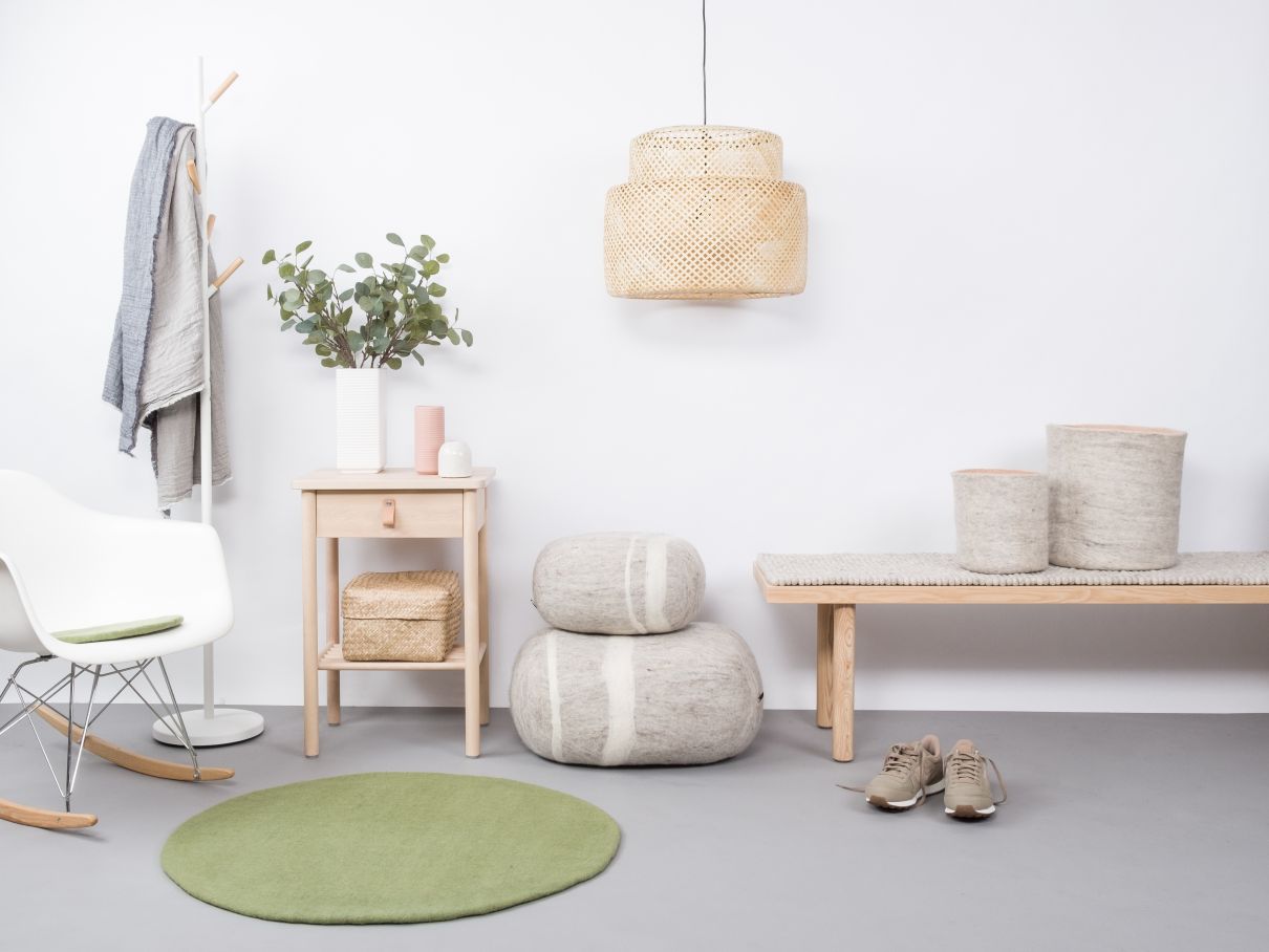 Mono Rund Filzteppich Ø 160 cm myfelt