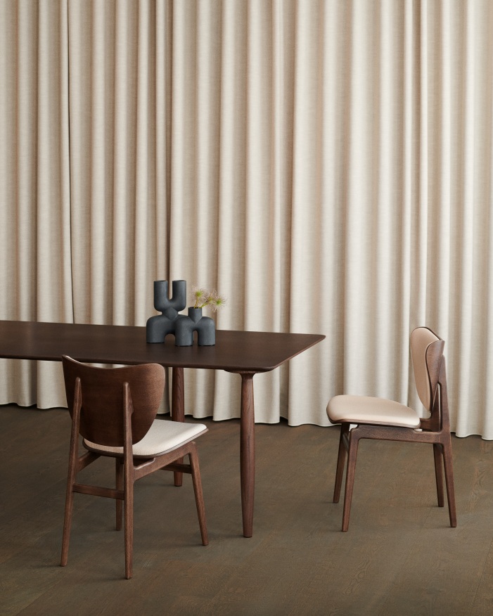 Elephant Dining Chair Stuhl Vollgepolstert NORR11