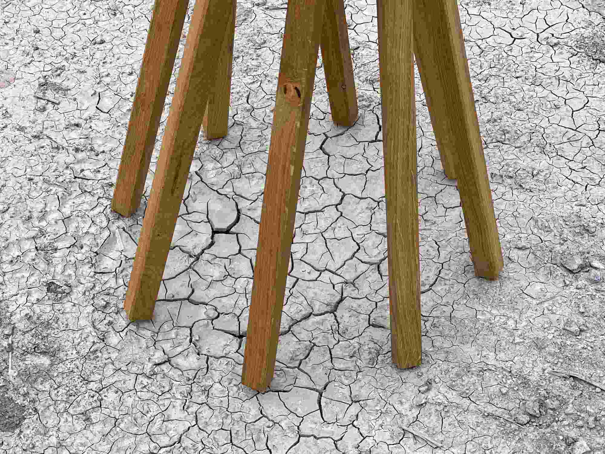 Marilyn Garderobenständer mit 8 Stäben Keilbach Designprodukte  