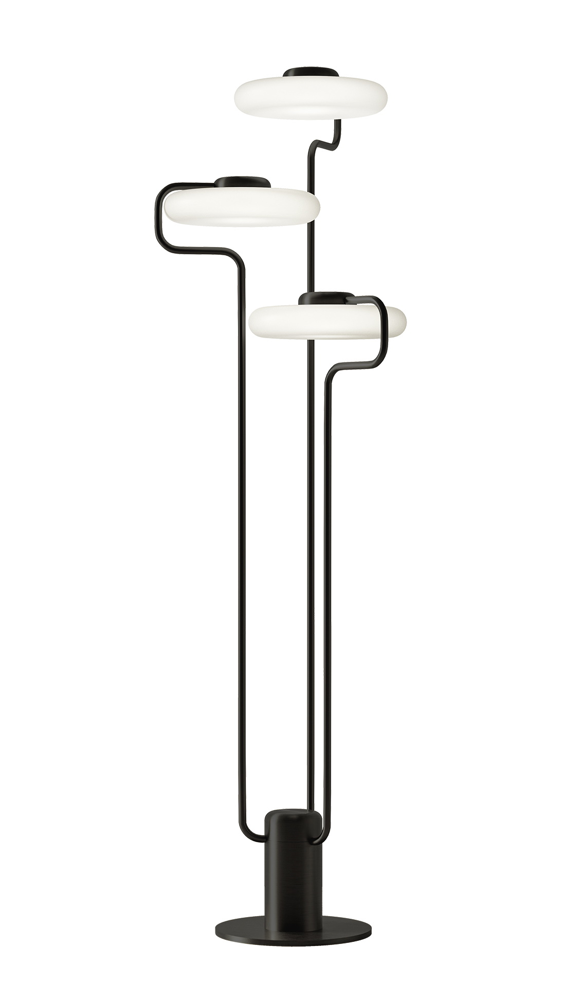 Tratto Stehleuchte Schwarz Kdln