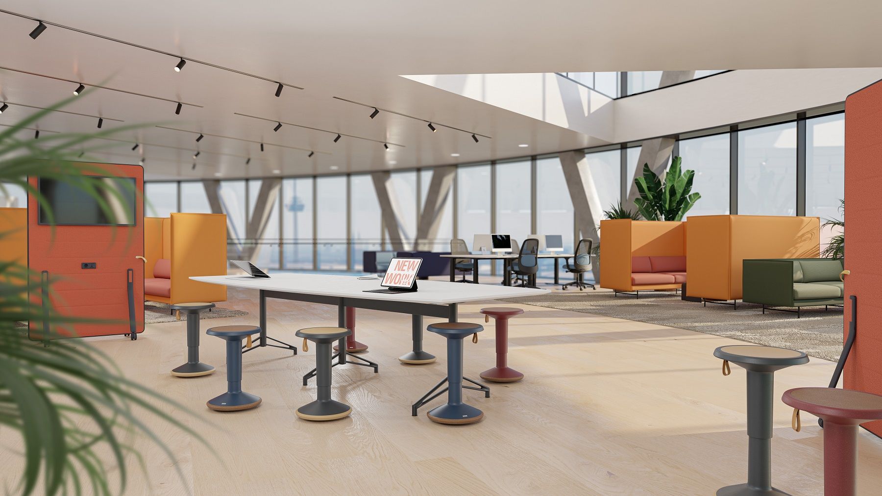 ECO UP Sitzhocker Interstuhl