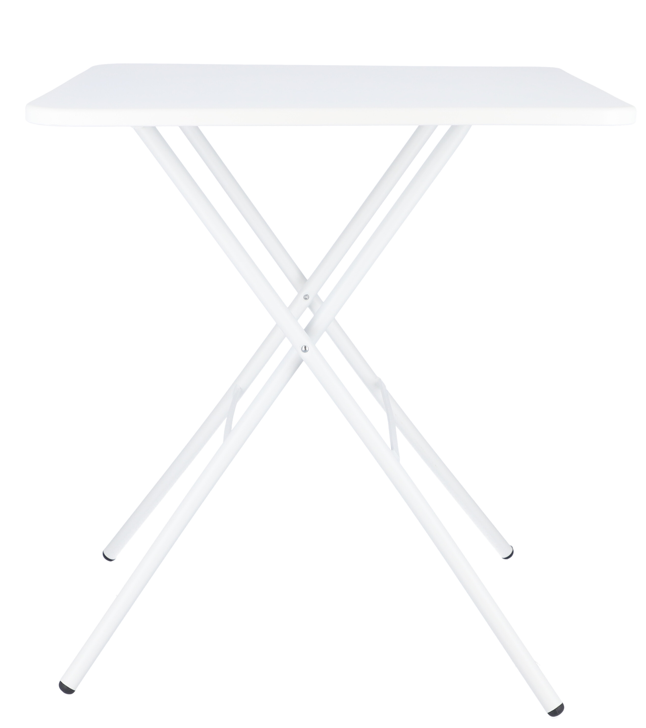 Weißer Fiam Sirio Klapptisch von Jan Kurtz für den Outdoor-Bereich, quadratisch und platzsparend.