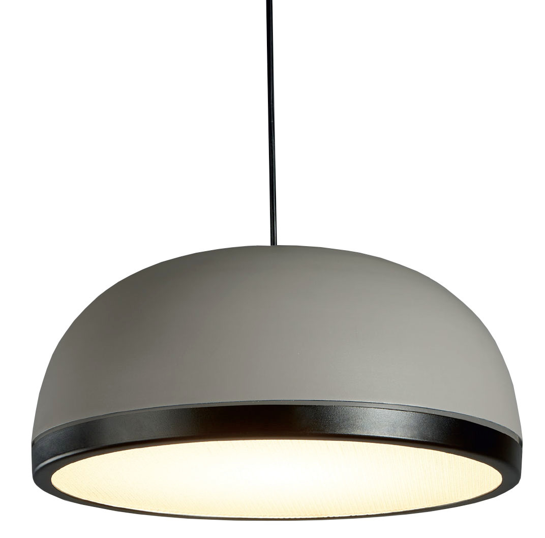 Molly Pendelleuchte von Tooy: Moderne Hängelampe in Grau mit sanftem Lichtschein für Wohnräume.