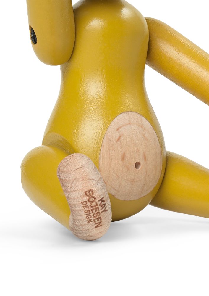 Affe Mini farbig Kay Bojesen Vintage Gelb