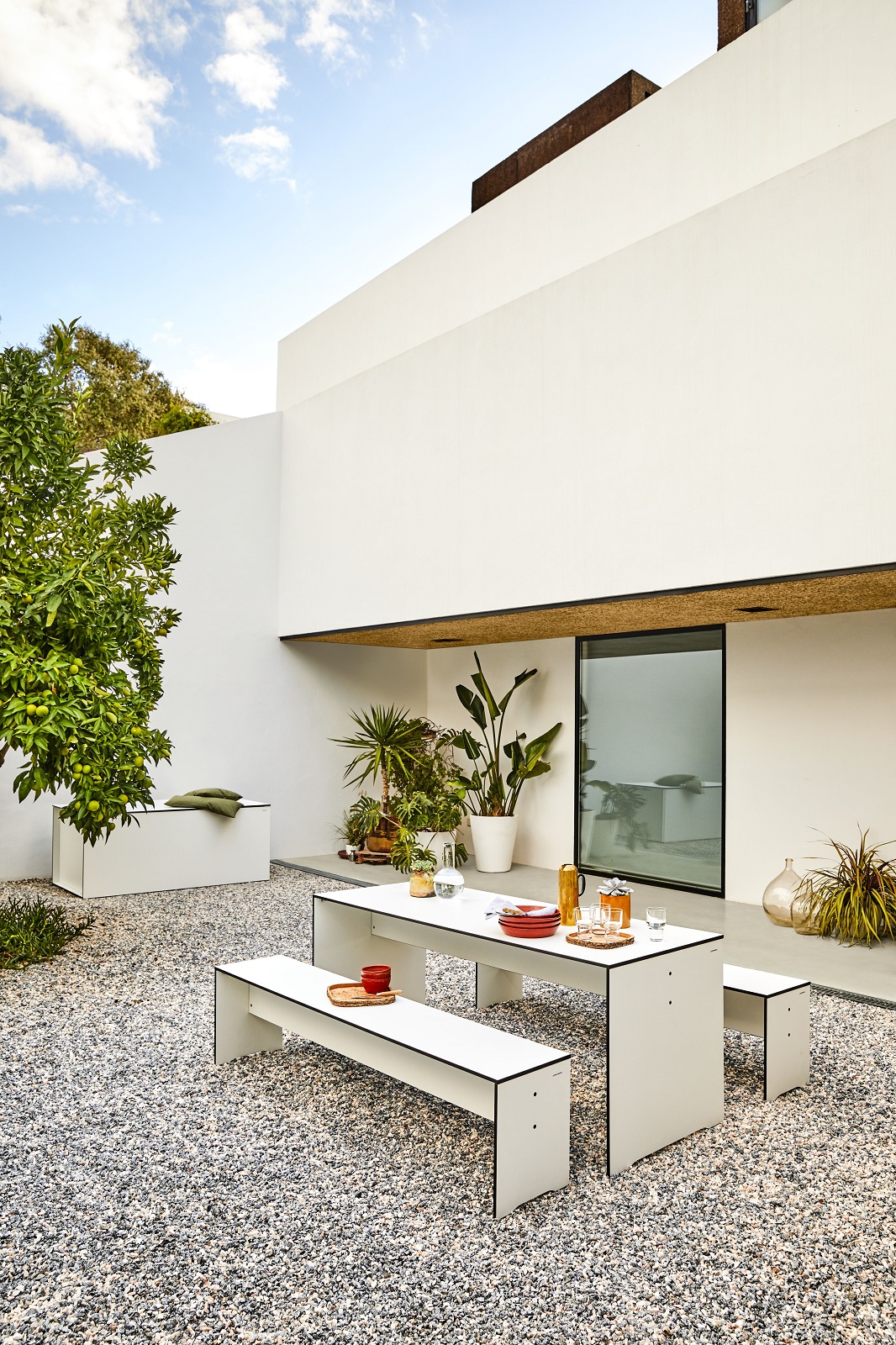 Riva Outdoor Bank L Anthrazit Conmoto 