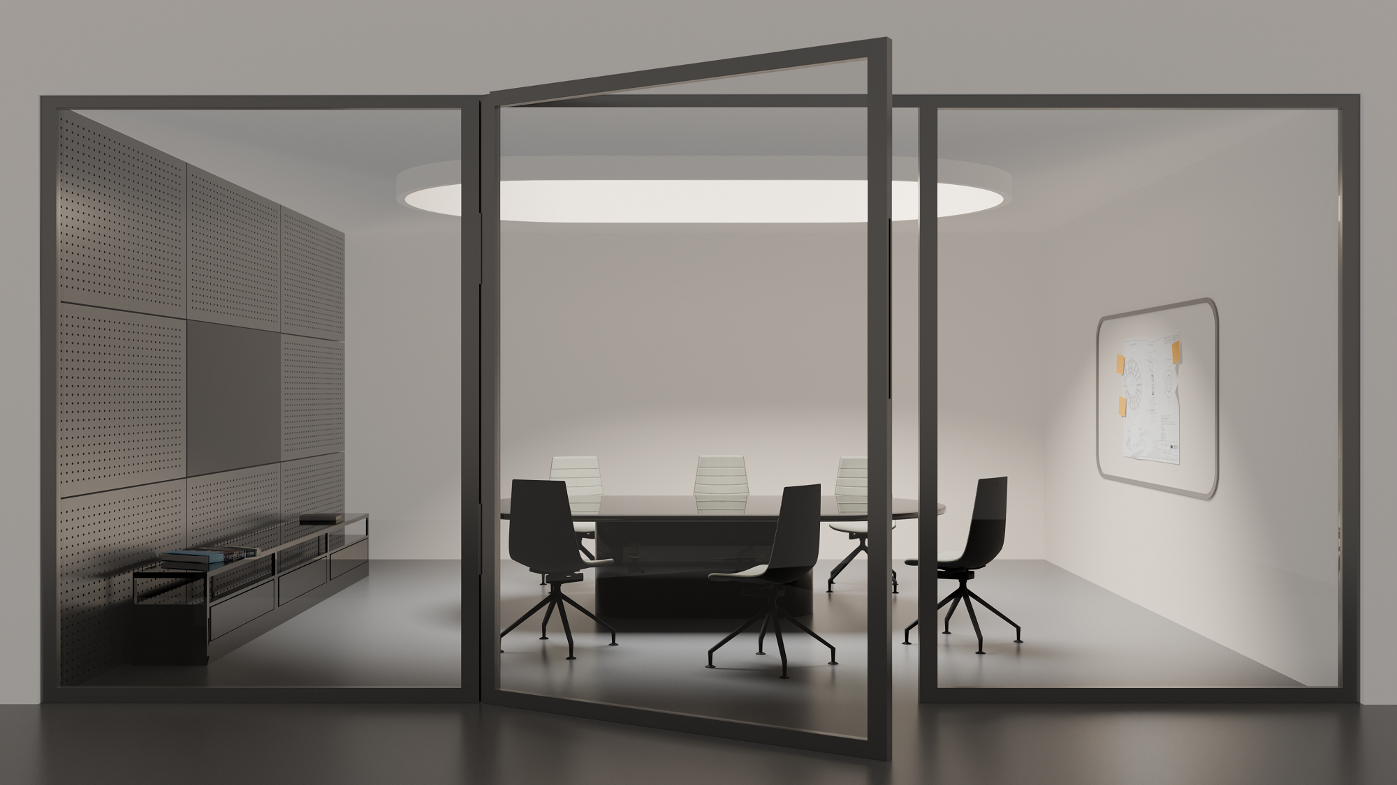 Linu Conference Konferenzstuhl mit Fußkreuz Aeris